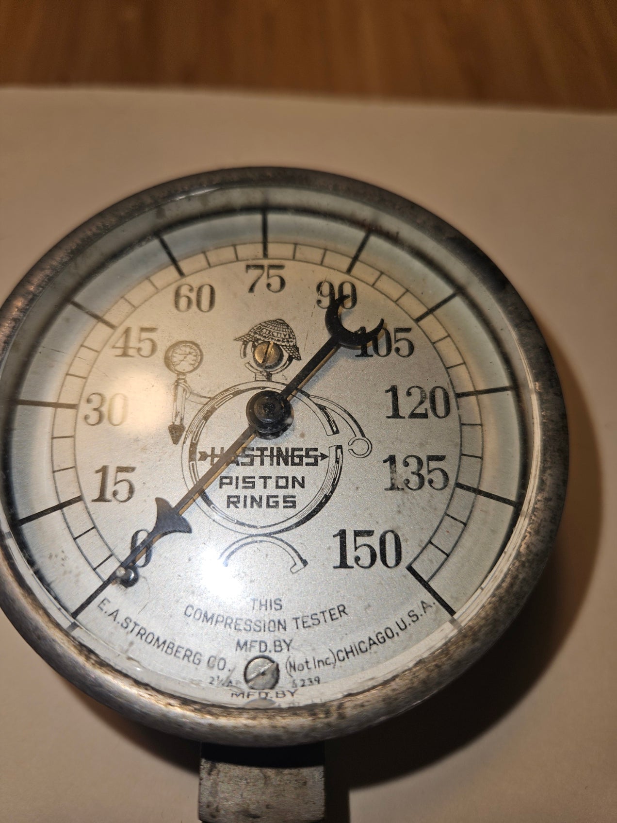 M-1 E A Stromberg Vintage Compression Tester