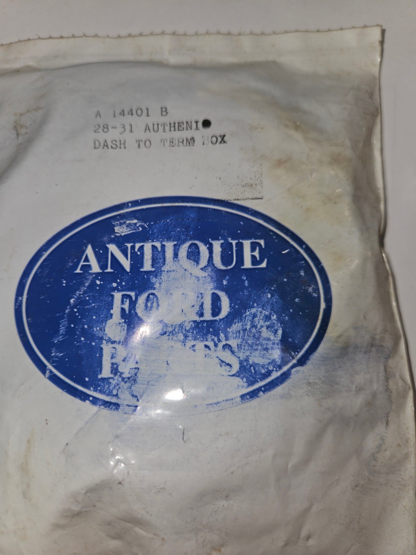 A-14401-B Terminal Box to Dash