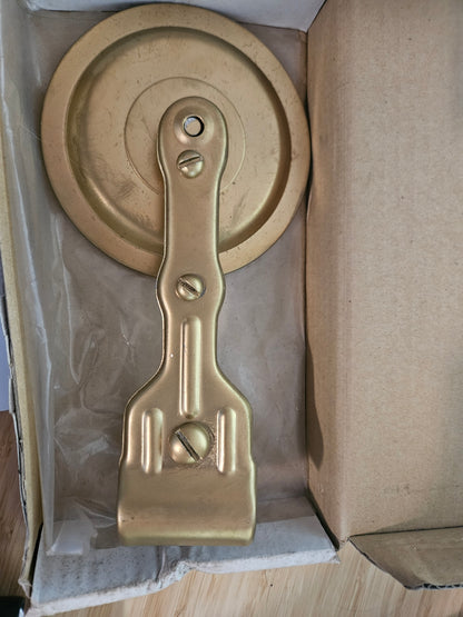 T-1770-B Side Post Mirror Assembly - Brass - 1909/15